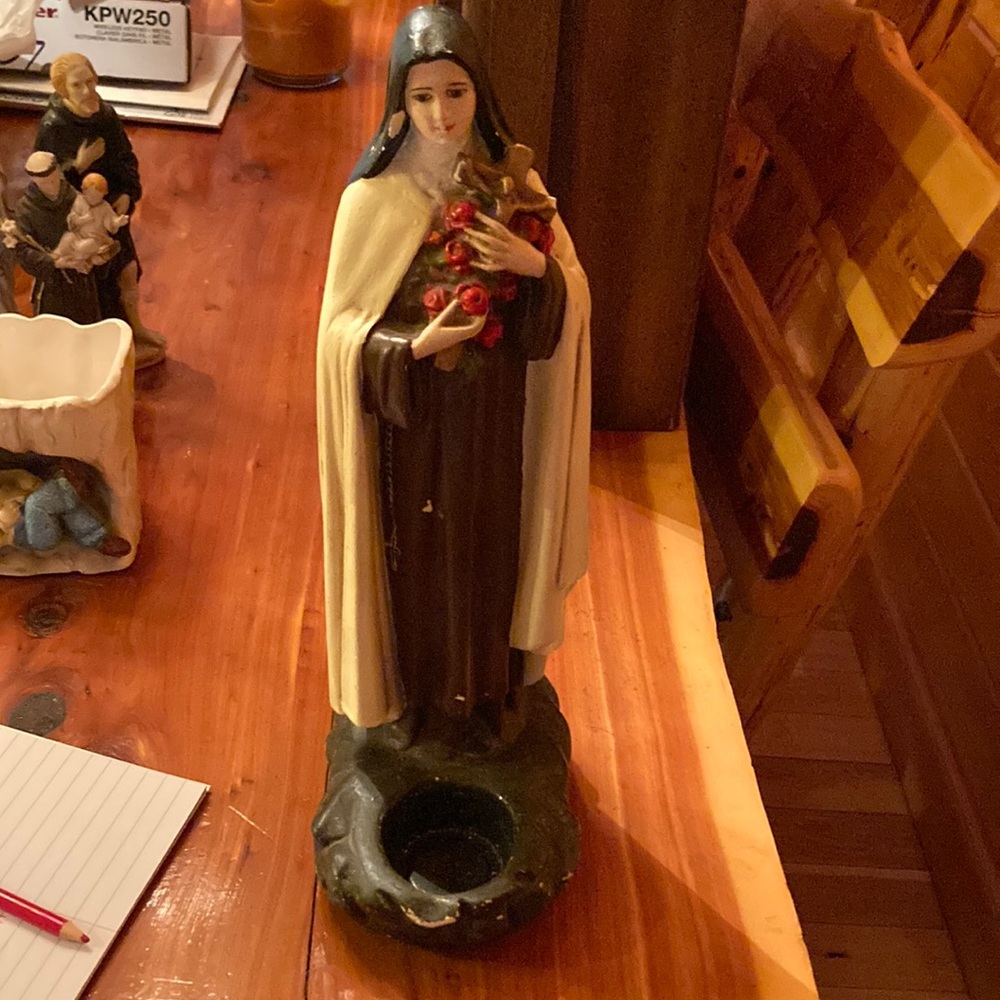 COPY - St Therese of Lisieux large statue